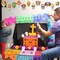 DIY Unfinished Sugar Skull Ornaments Halloween Hanging Blank Skull Crafts with Rope and Coloring Pen for Dia De Los Muertos Party Decorations